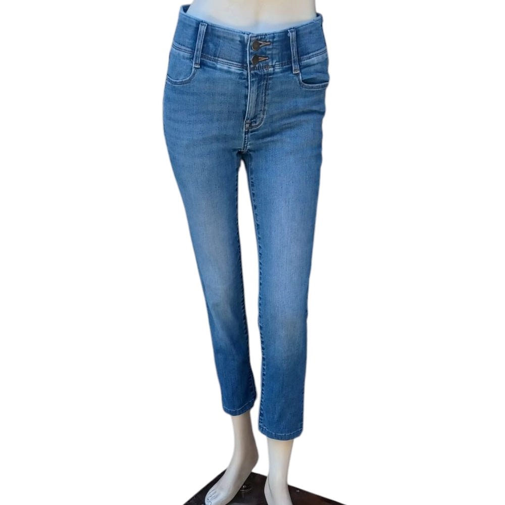 8197....Nine West Skinny Jeans Size 4, W26" 24"Inseam, 8 1/2"Rise