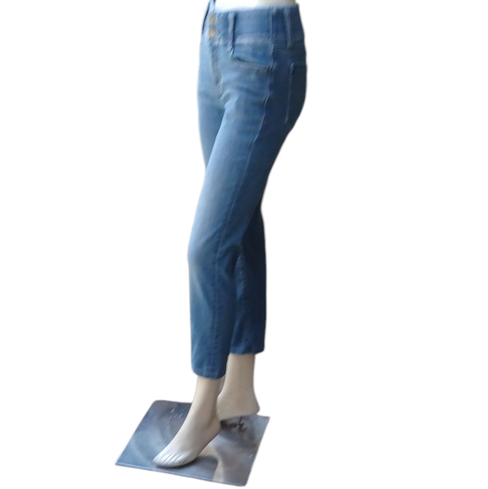 8197....Nine West Skinny Jeans Size 4, W26" 24"Inseam, 8 1/2"Rise