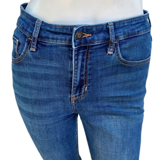 61297...Hollister High Waist Skinny Jeans Size 7L 28W L32, 9 1/2"Rise