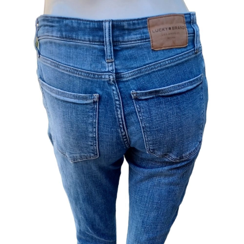 629514....Lucky Brand Skinny Jeans Size 4/27 Ankle, 7"Rise