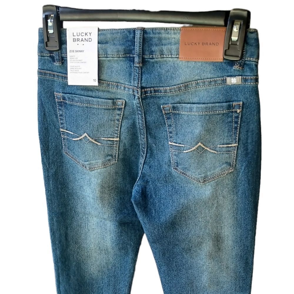 67717...Girls Lucky Brand Skinny Jeans Size 8, and 10