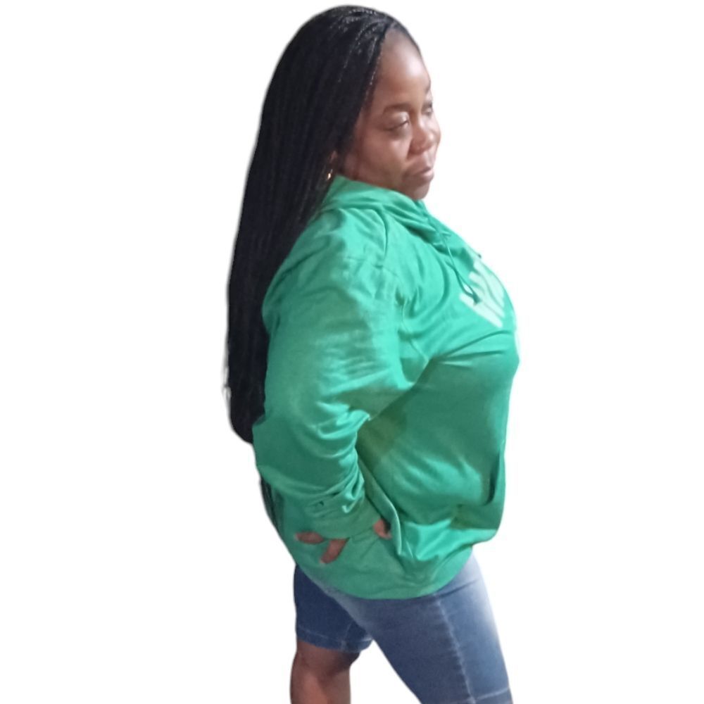 4171...WICKED SMAHT Fleece Self Long Sleeves Hoodie Size XXL