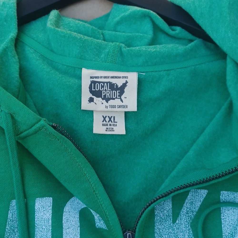 4171...WICKED SMAHT Fleece Self Long Sleeves Hoodie Size XXL