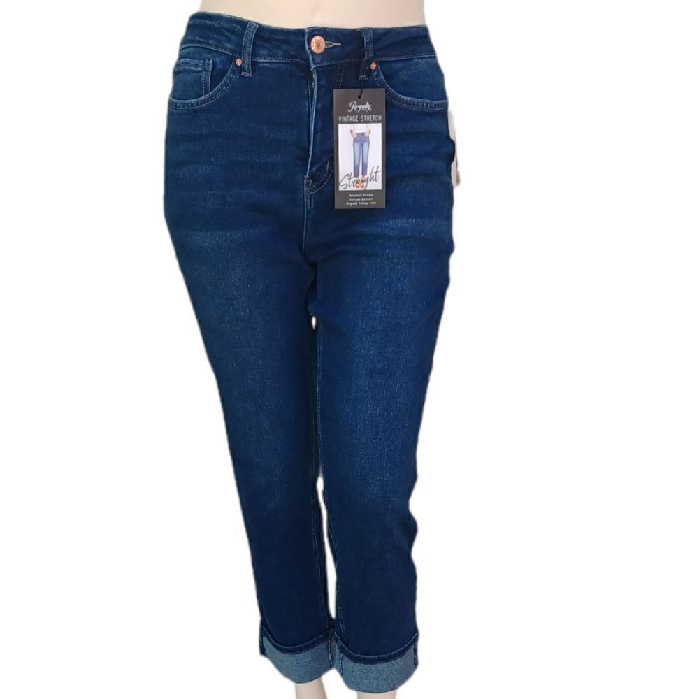 618318.....Royalty for me Straight Leg Jeans Size 14, W28"  28"Inseam  11"Rise