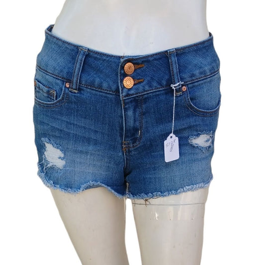 60427....Refuge Denim Jean Shorts Size 0, W26" 2"Inseam 8"Rise