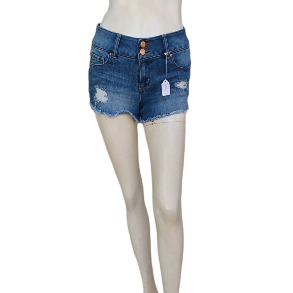 60427....Refuge Denim Jean Shorts Size 0, W26" 2"Inseam 8"Rise