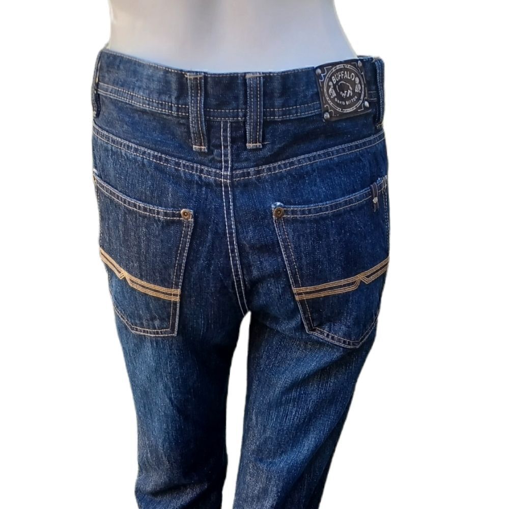 61964....Buffalo David Straight leg Jeans Junior Size 16