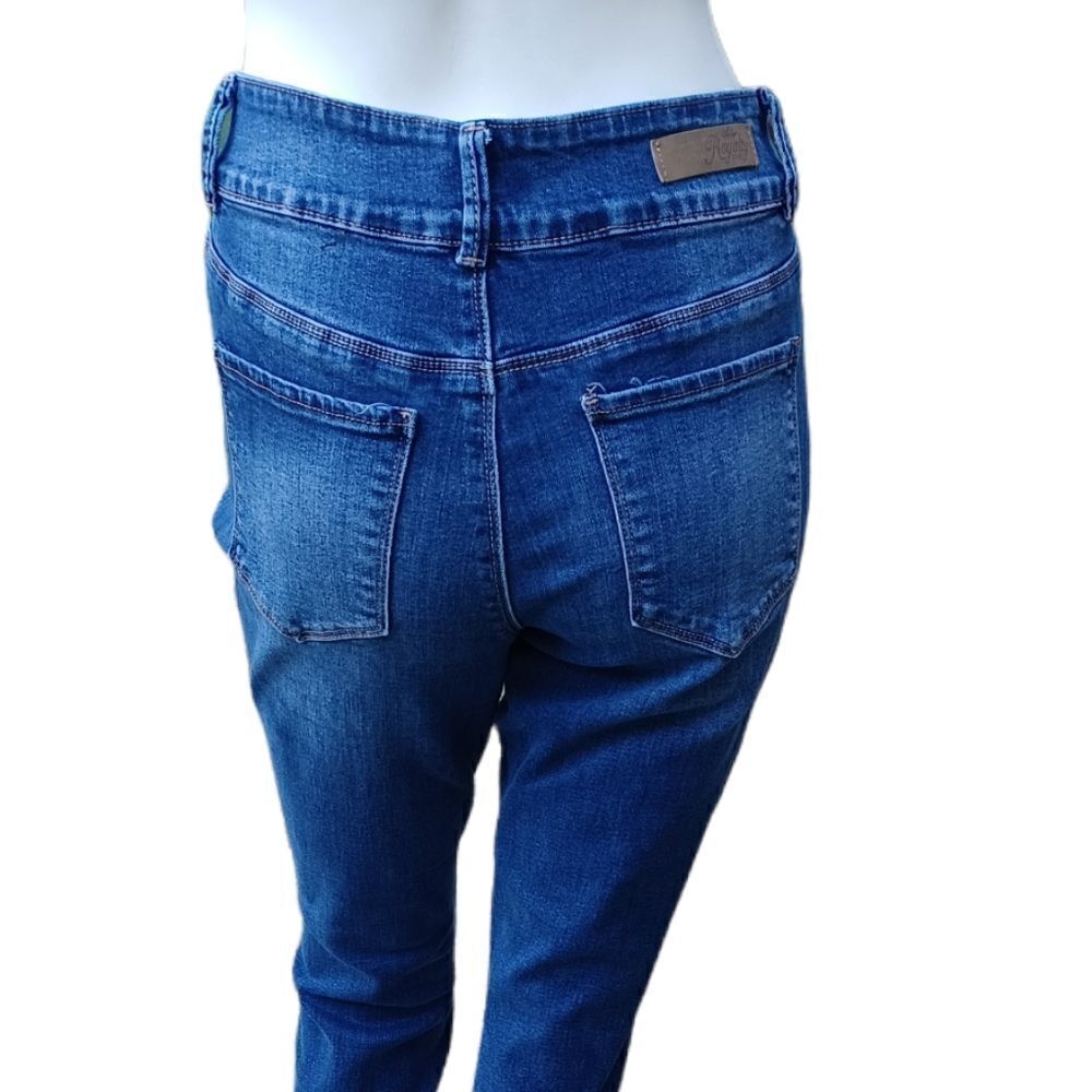 620130.....Royalty for me Ankle Crop Jeans Size 8,  W28" 25"Inseam 9"Rise