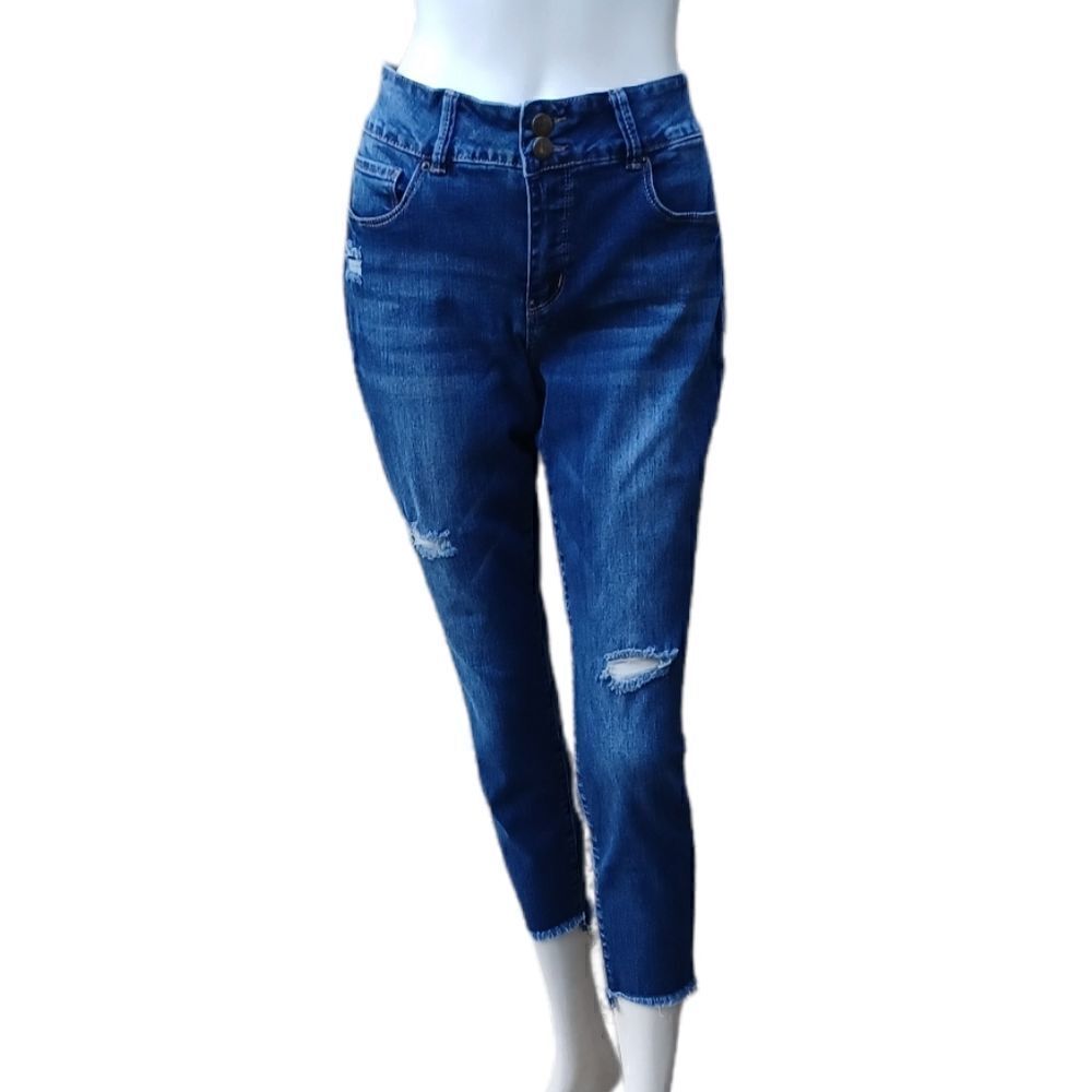 620130.....Royalty for me Ankle Crop Jeans Size 8,  W28" 25"Inseam 9"Rise
