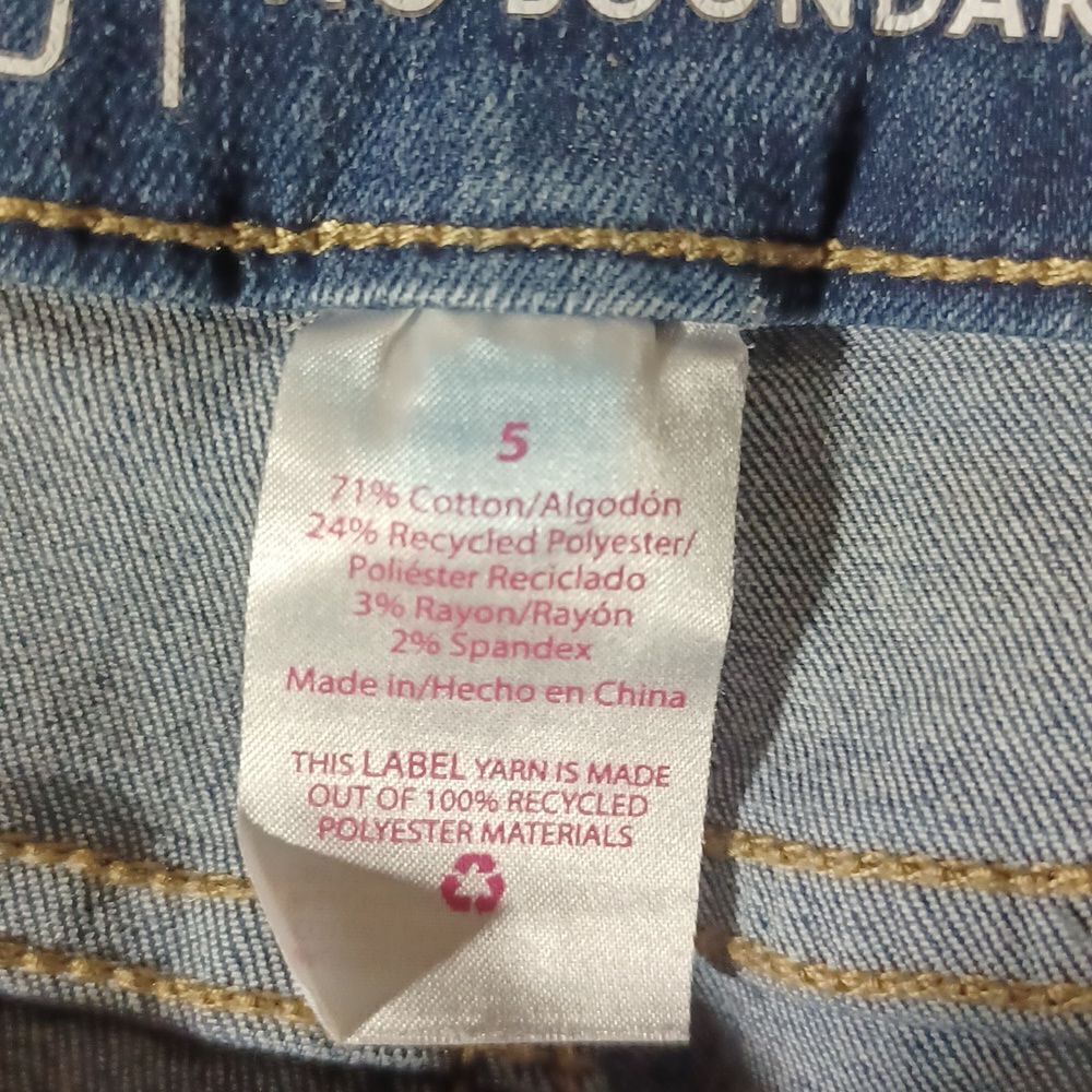 623417...No Boundaries High Waist Skinny Jeans Size 5, W27", 27" Inseam 10"Rise