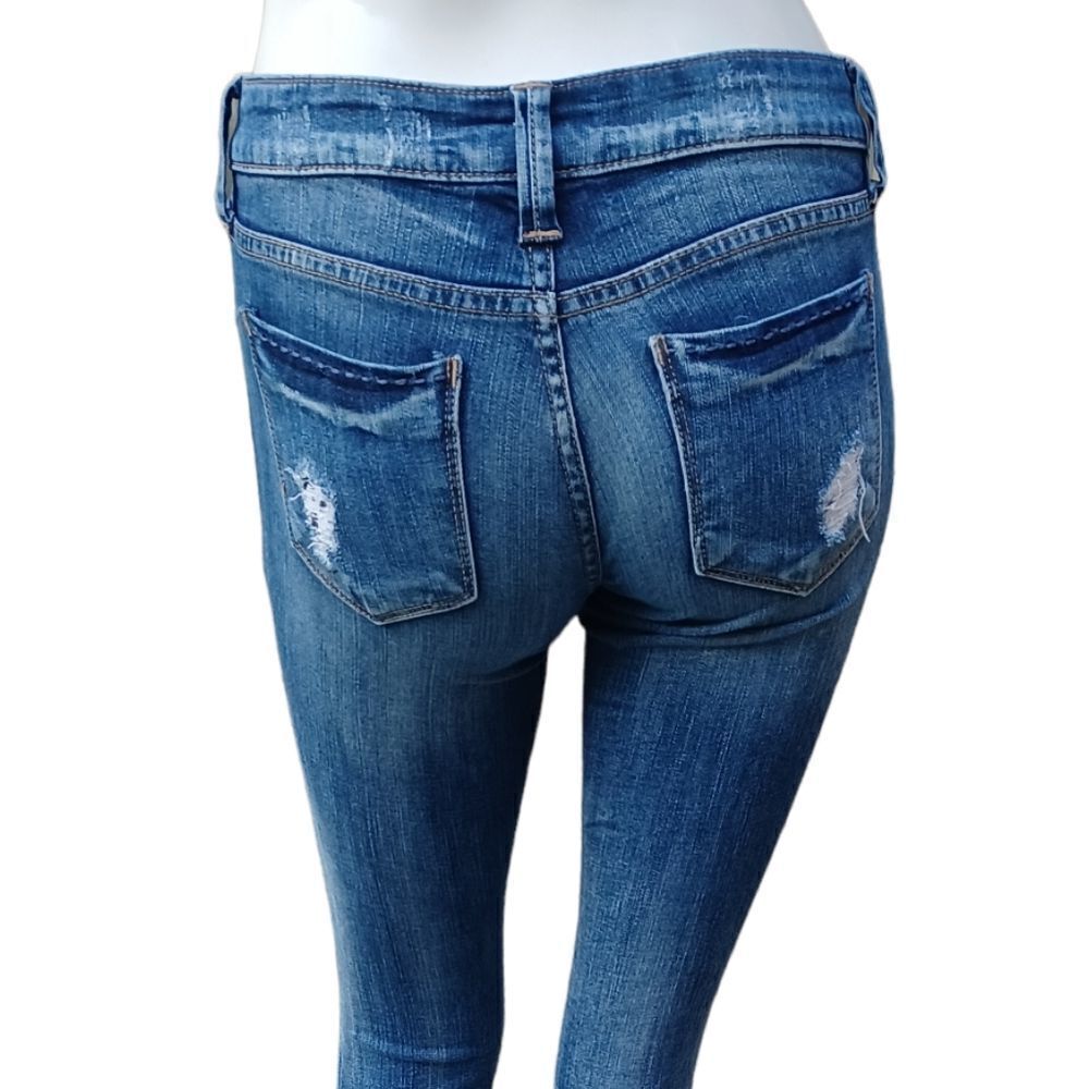 622917....Sneak Peek Skinny Jeans Size 1 Juniors, 28"W, 29" Inseam 6"Rise