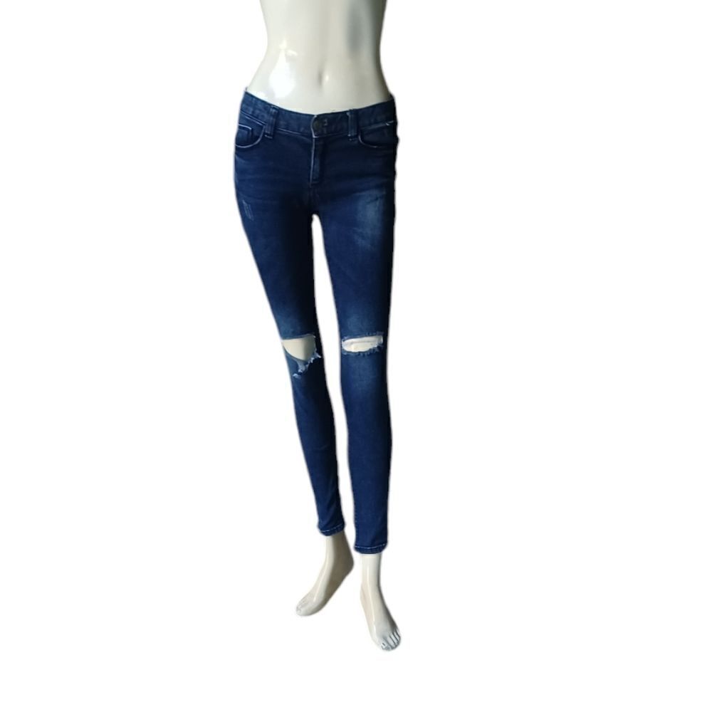301148......Aura Denim Skinny Jeans Size 27, W26"  27"Inseam  7"Rise