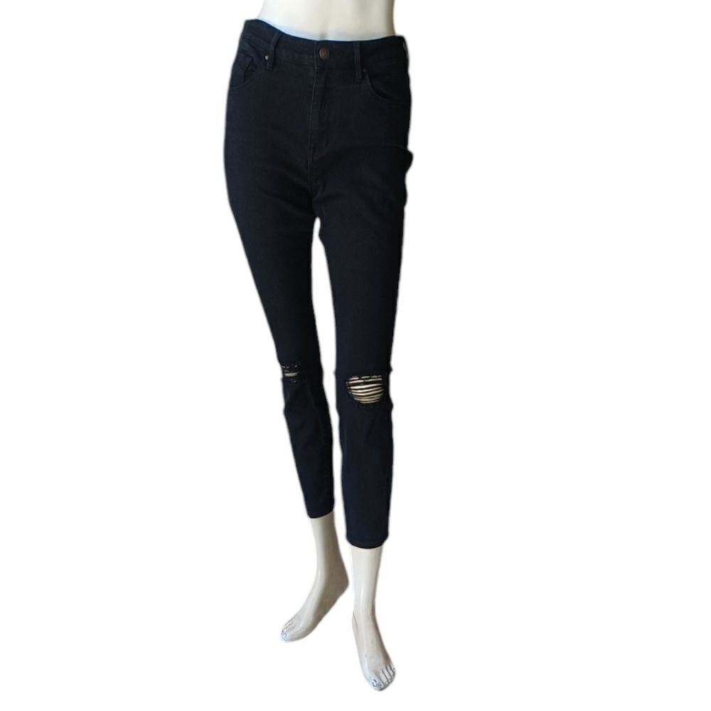 301648.....Pacsun Black Skinny Jeans Size 26, W27" 25"Inseam 9"Rise
