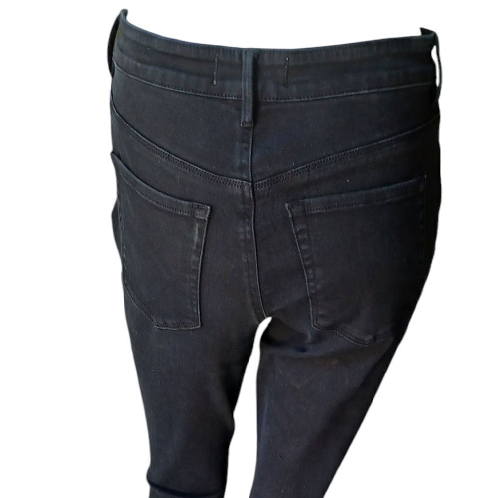 301648.....Pacsun Black Skinny Jeans Size 26, W27" 25"Inseam 9"Rise