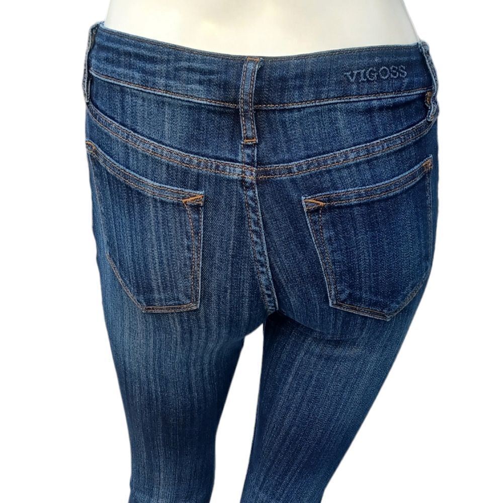 700154.....Vigoss Skinny Jeans Size W24 L28, 7"Rise
