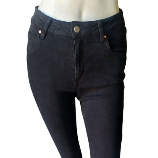 302513....Cotton On Mid-Rise Skinny Jeans Size 4, W24" 29"Inseam  9"Rise