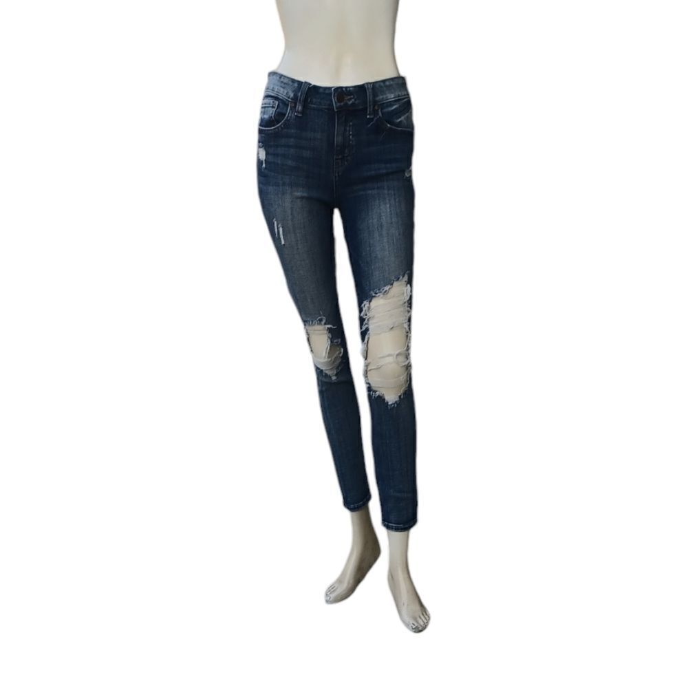 4131...Eunina Skinny Jeans Size 3, W26"Inseam 26"Inseam   8"Rise
