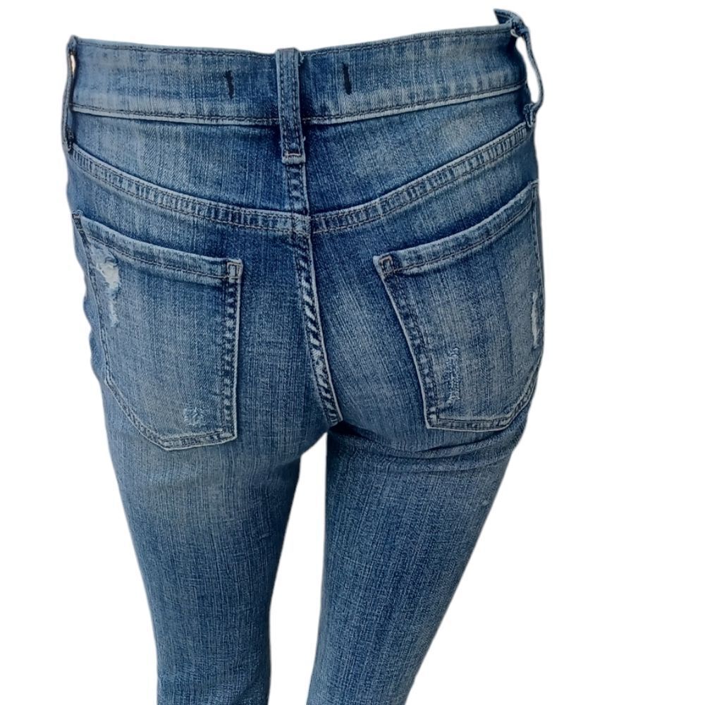 4131...Eunina Skinny Jeans Size 3, W26"Inseam 26"Inseam   8"Rise
