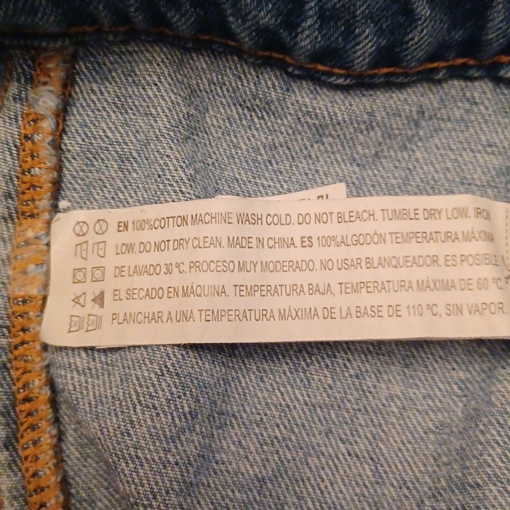 632337....Forever21 Denim Jean Skirt Size S