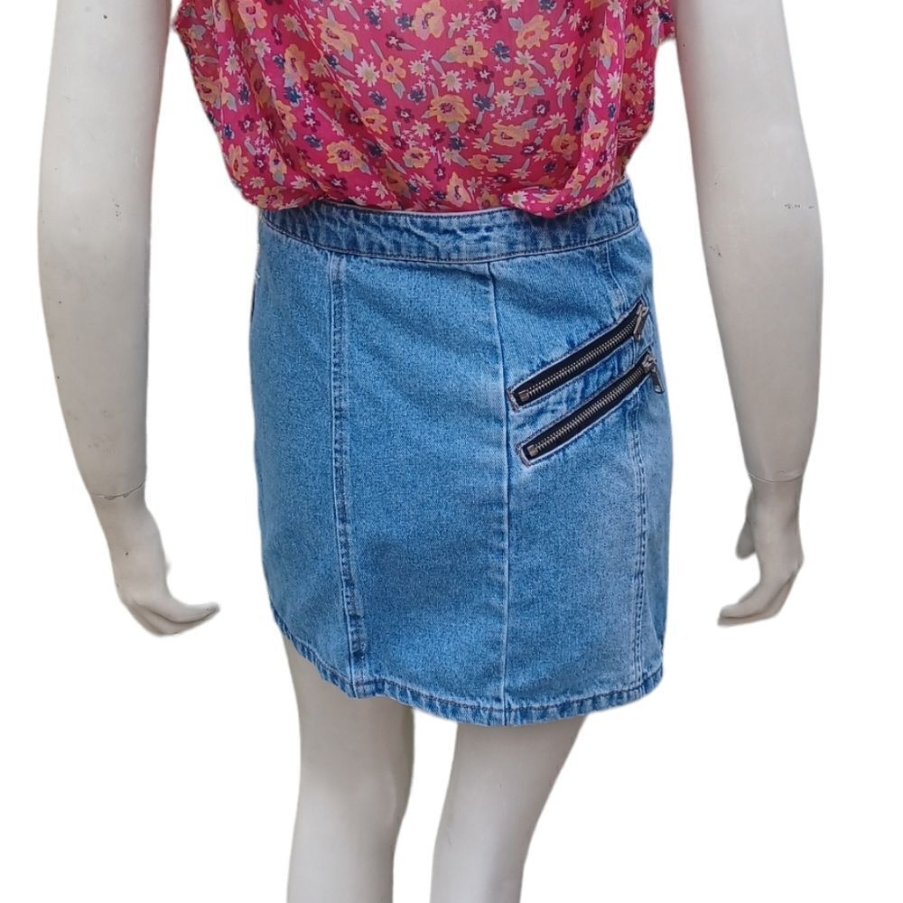 632337....Forever21 Denim Jean Skirt Size S