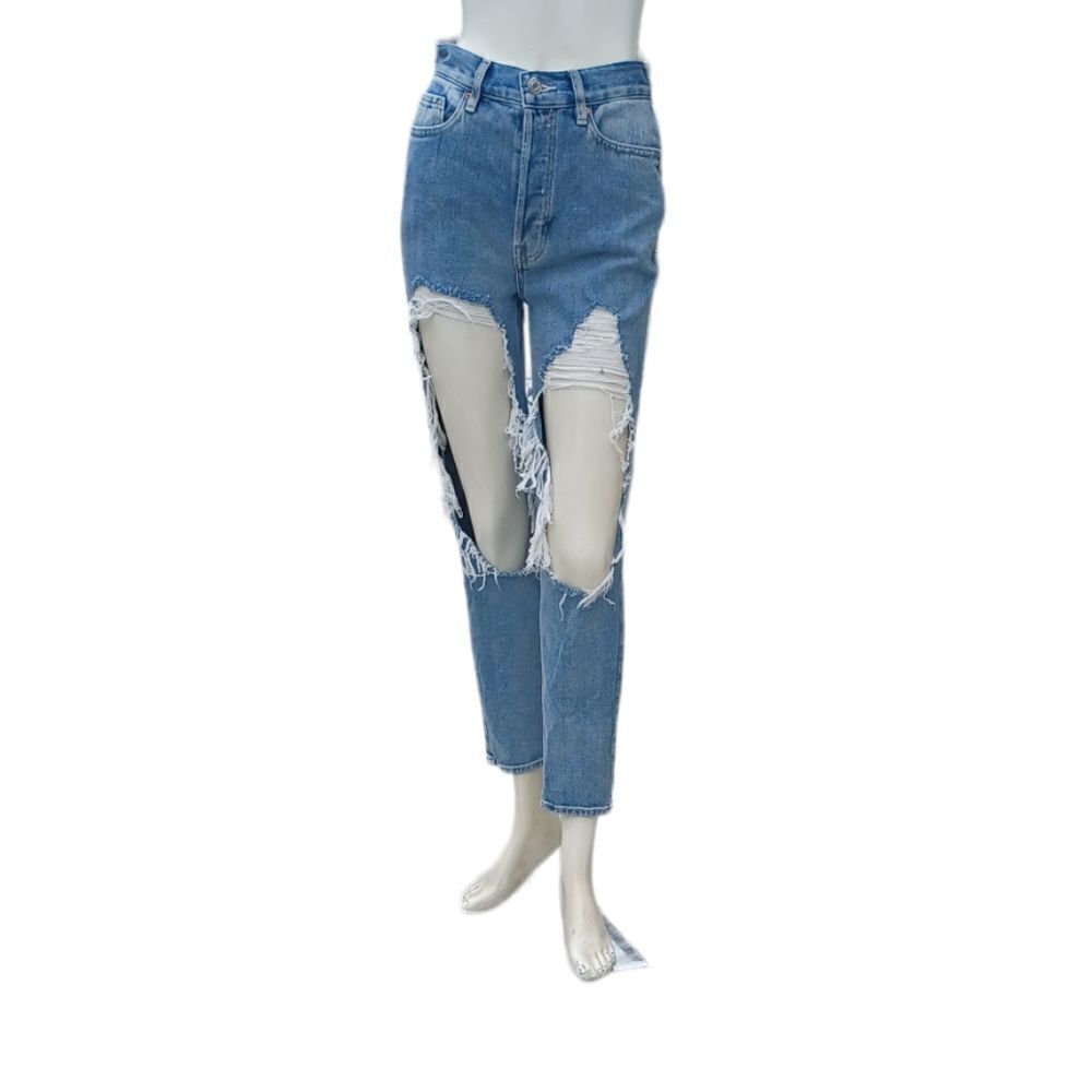 110922...Pacsun Ultra High Rise Slim Jeans Size 25, W24" 26"Inseam  10"Rise