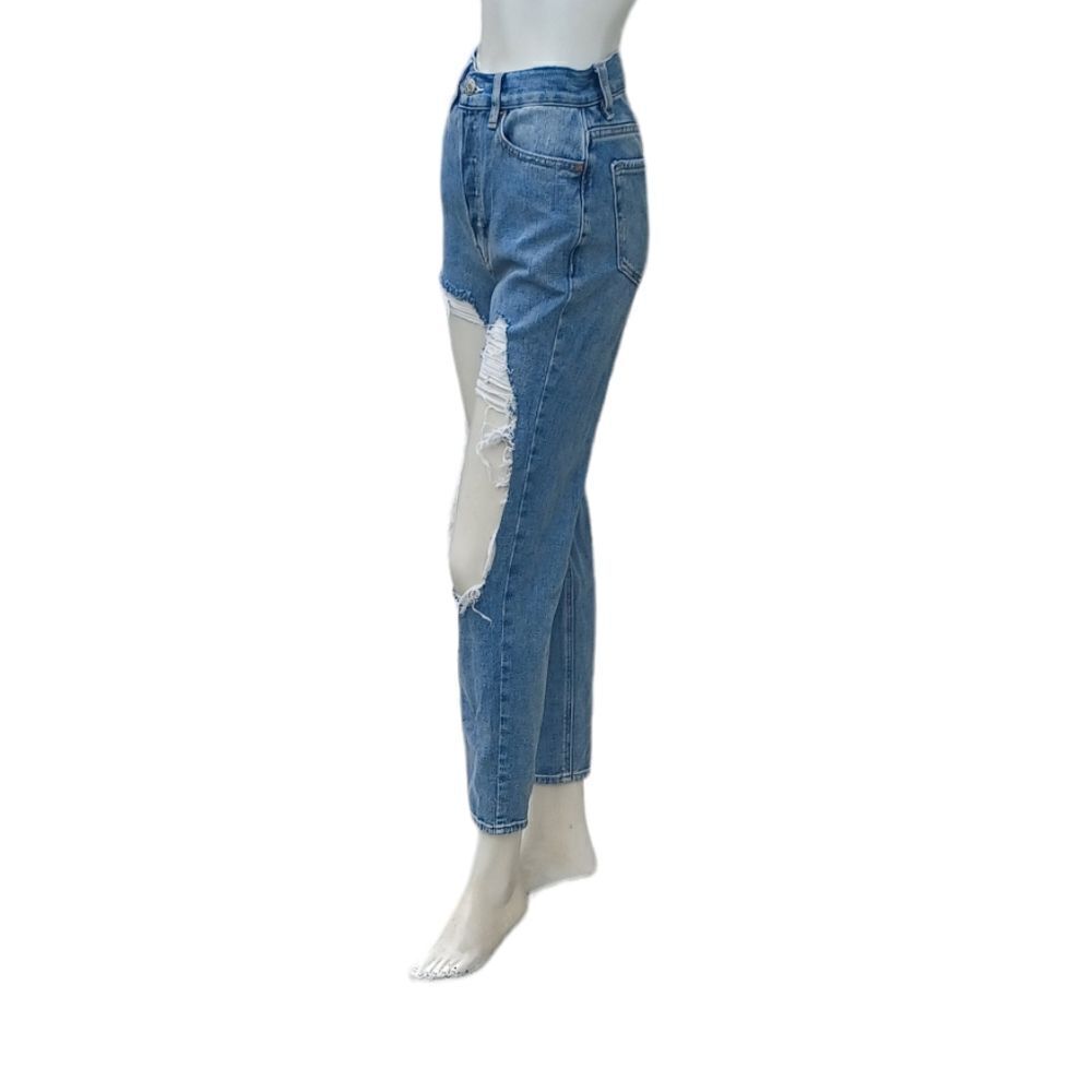 110922...Pacsun Ultra High Rise Slim Jeans Size 25, W24" 26"Inseam  10"Rise