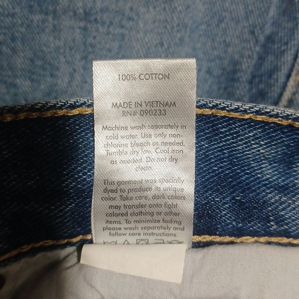 110922...Pacsun Ultra High Rise Slim Jeans Size 25, W24" 26"Inseam  10"Rise