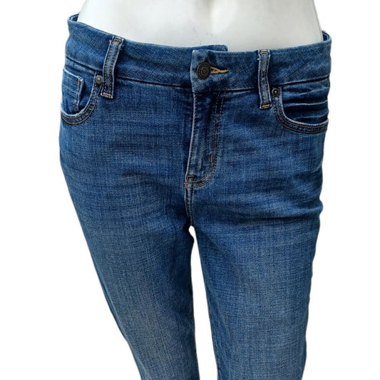 110542....Eunina Greta Mid-Rise Skinny Jeans Size 7/28R, W29" 25"Inseam  9"Rise