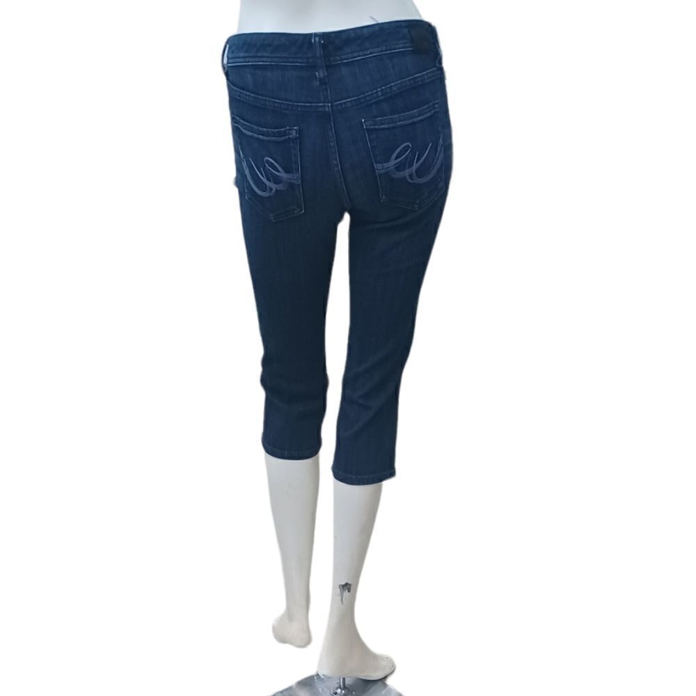 624025....Quality Denim Crop Skinny Jeans Size 2, W28"  16 1/2"Inseam  7"Rise