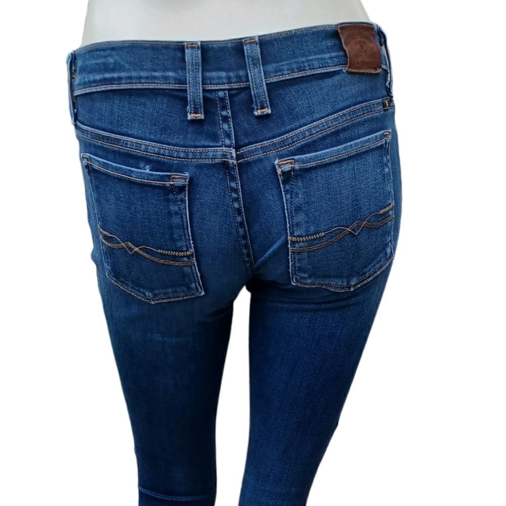 673434...Lucky Brand Skinny Jeans Size 00/24, 30"Inseam 6"Rise