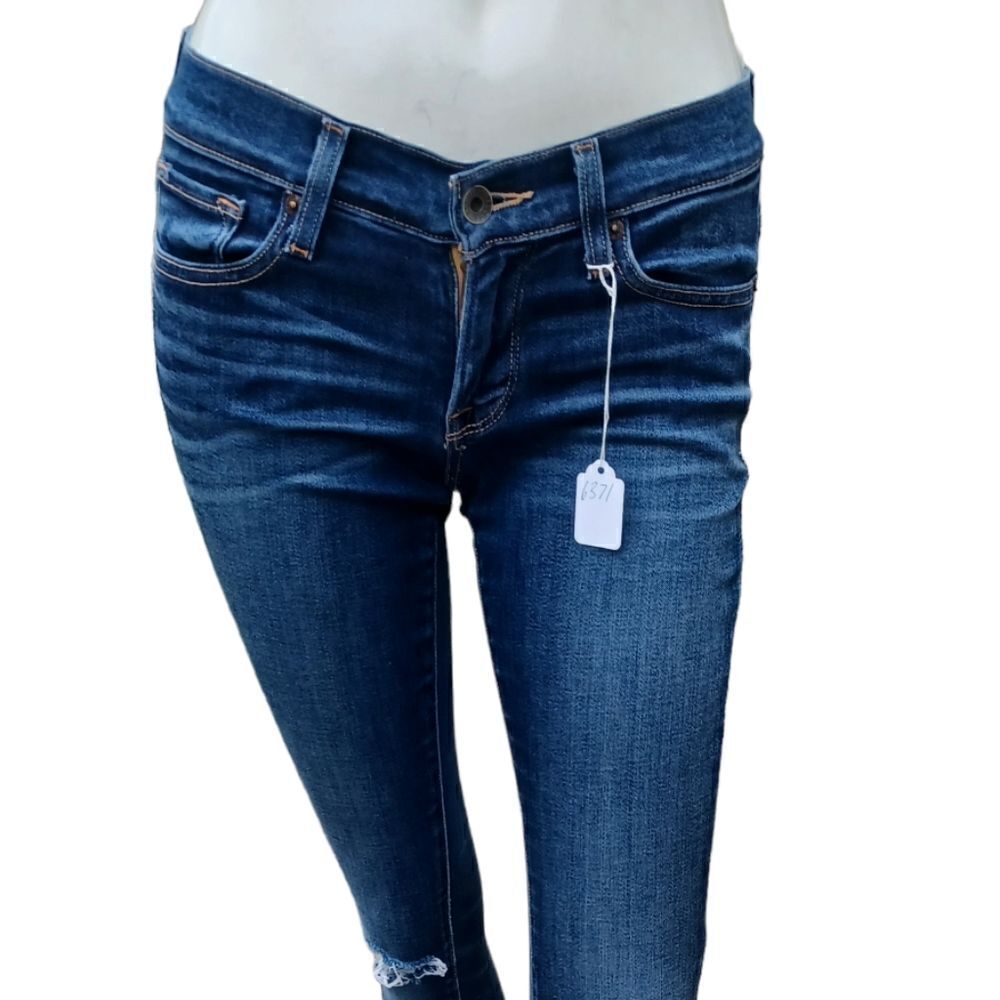 673434...Lucky Brand Skinny Jeans Size 00/24, 30"Inseam 6"Rise