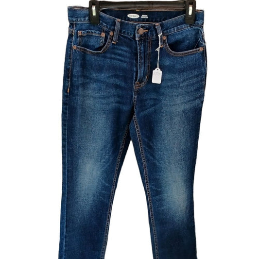 63756....Old Navy Straight leg Jeans Size 30X30, 9"Rise