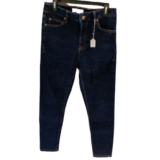 636738....Topman Tapered Jeans Size W32 L30, 10"Rise