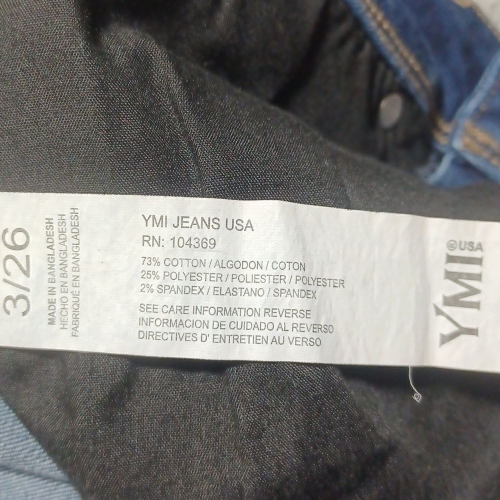 30311.....YMI Skinny Jeans Size 3/26