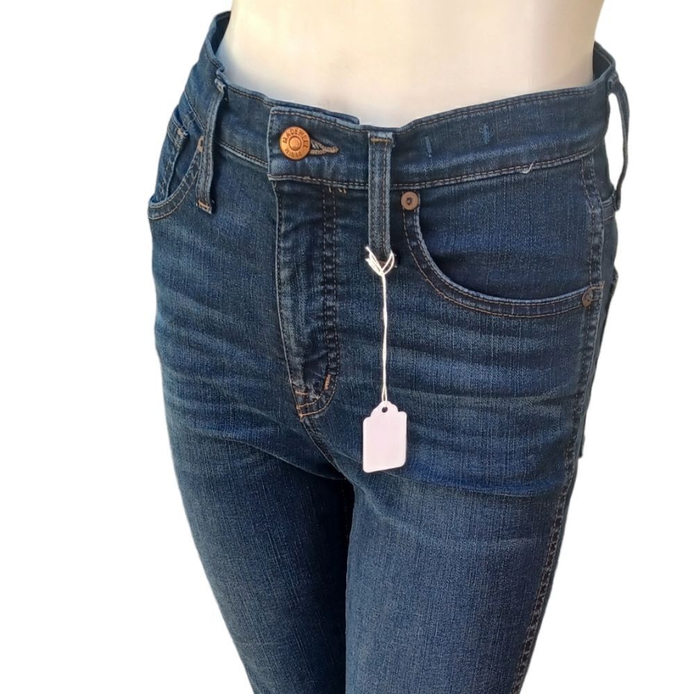 638636....Madewell Skinny Jeans Size 25T, 30"Inseam 9"Rise