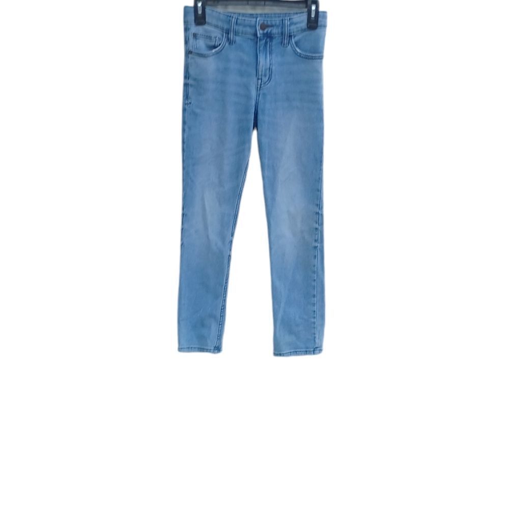 410118.....Cat&Jack Straight leg Jeans Size 12Jr W26" 24"Inseam  8 1/2"Rise
