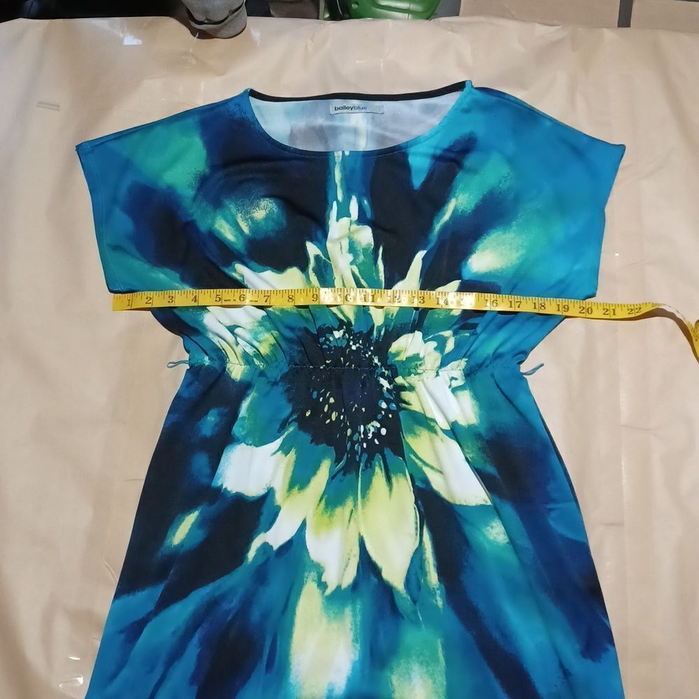 4177....Bailey Blue Dress Size 3