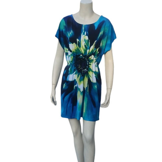4177....Bailey Blue Dress Size 3