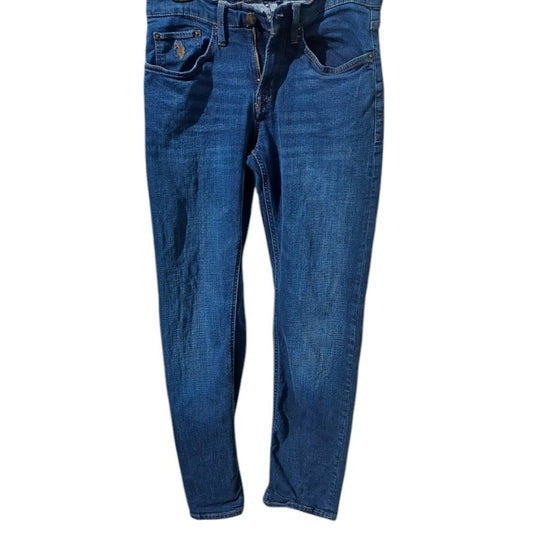 8141....Men's US Polo Assn. Straight leg Jeans Size W30 X L30, 9"Rise