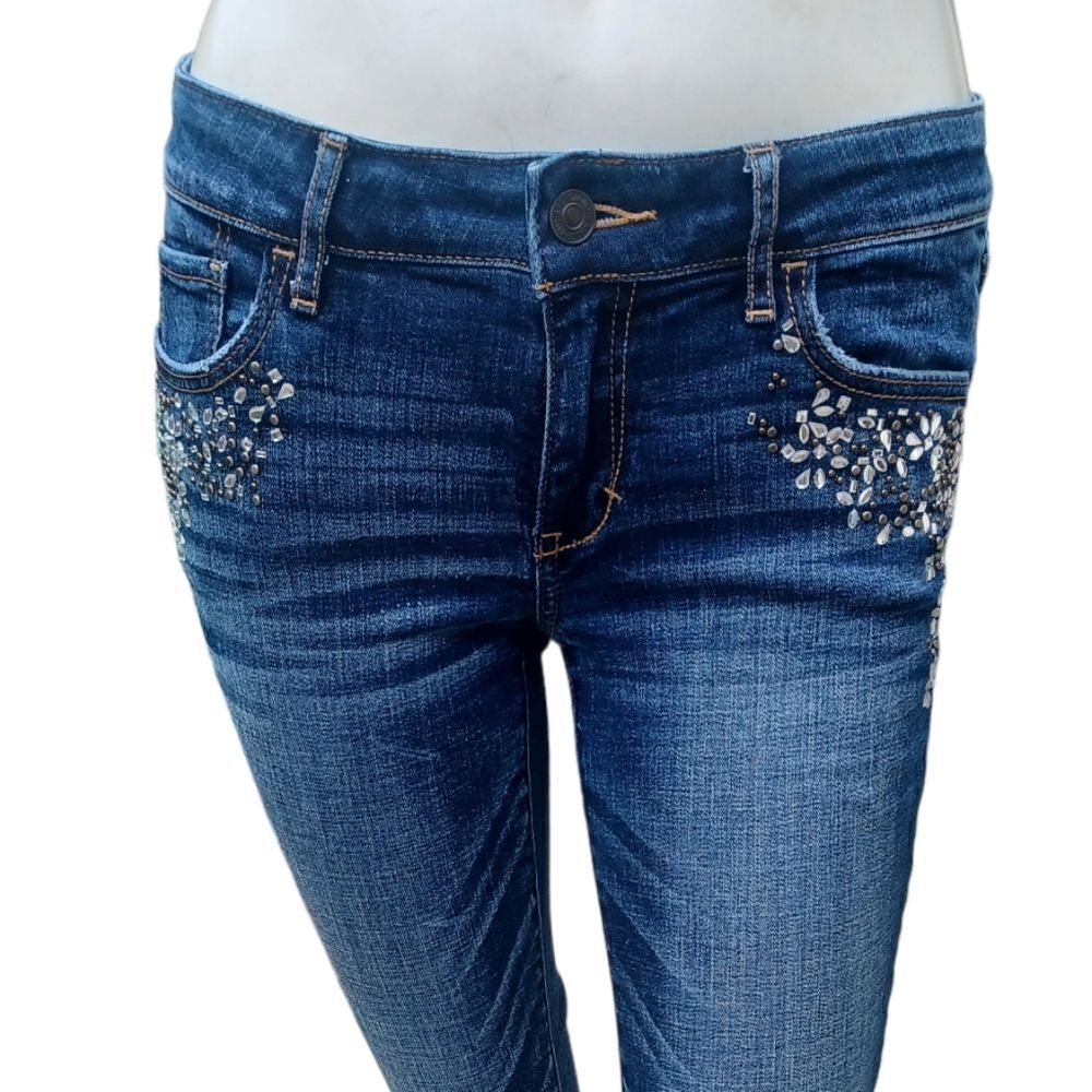 639314....Abercrombie &Fitch Skinny Jeans Size 4, W27, 7"Rise