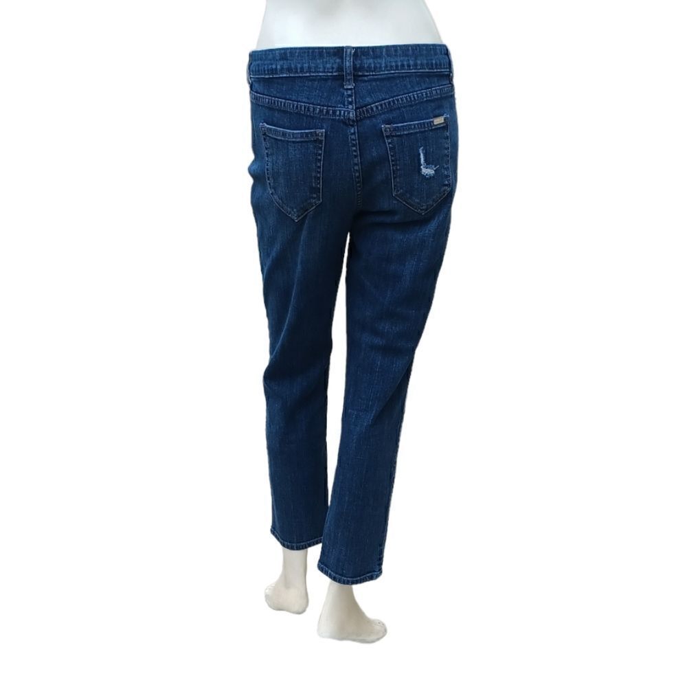 647439....JLO Jennifer Lopez Ankle Crop Jeans Size 6, W30" 25 1/2"Inseam  8"Rise