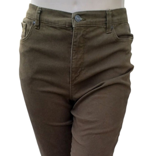 8152....Gloria Vanderbilt Straight Leg Size 14 Avg W34" 12" Rise, 29" Inseam