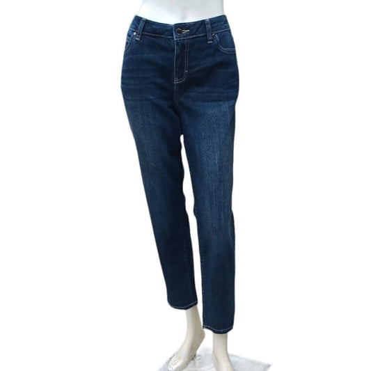 647539....JLO Jennifer Lopez Boyfriend Jeans Size 6, W30" 26"Inseam  9"Rise