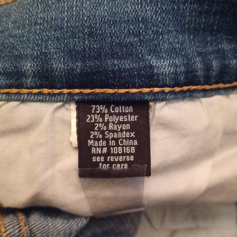 637637....RSQ Seattle Skinny Tapered Jeans Size 32X30, 10"Rise