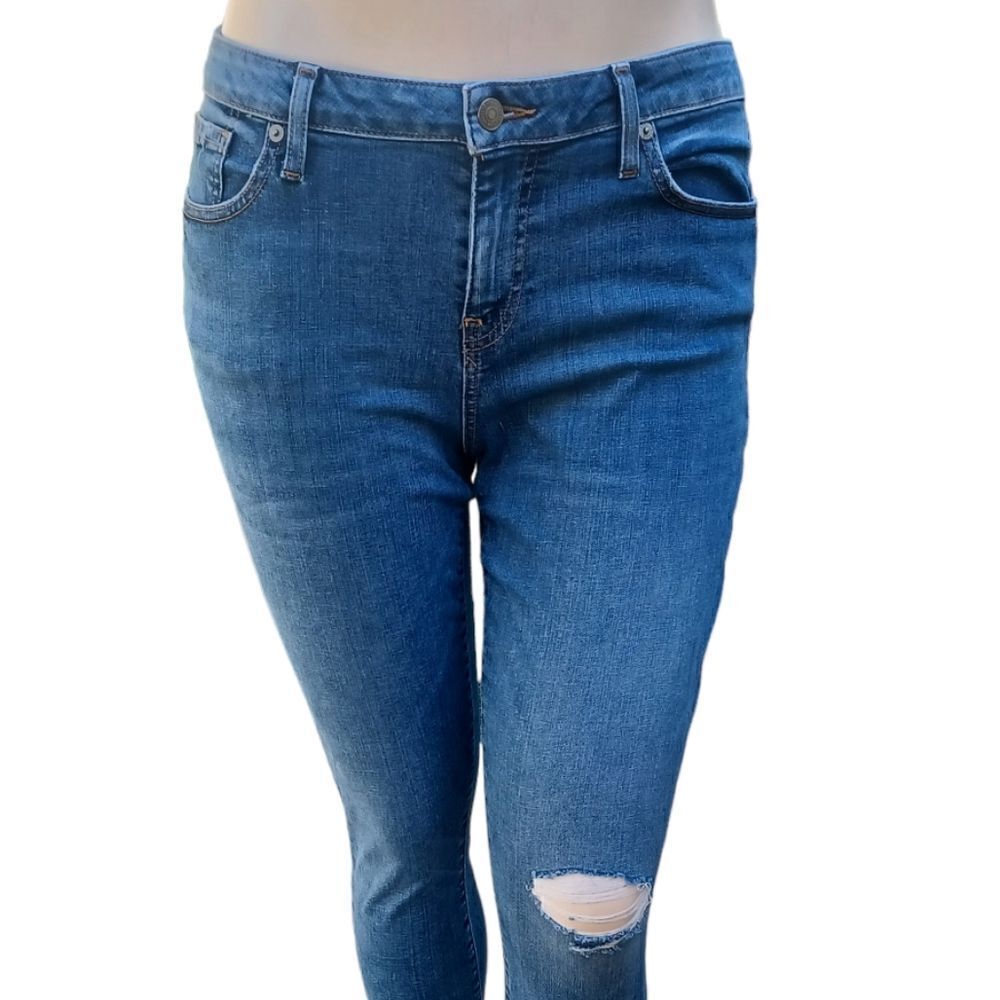 638919...Lucky Brand Skinny Jeans Size 14/32, 9"Rise