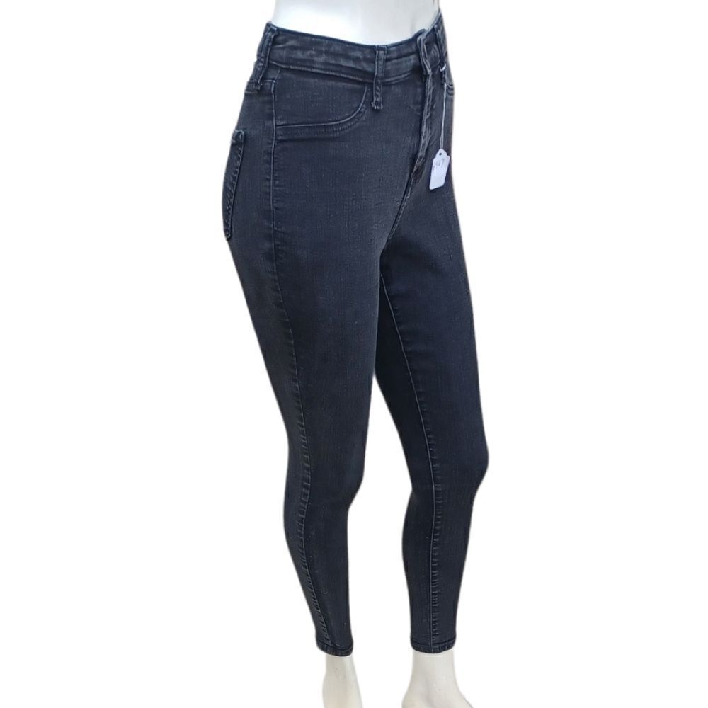 65079...Wild Fable Black Skinny Jeans Size 2/26R, W24"  27"Inseam  9"Rise
