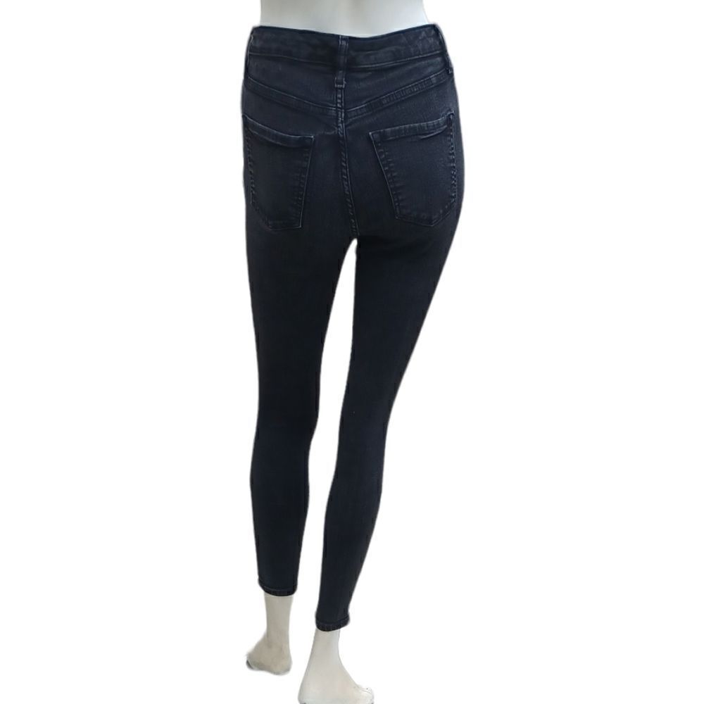 65079...Wild Fable Black Skinny Jeans Size 2/26R, W24"  27"Inseam  9"Rise