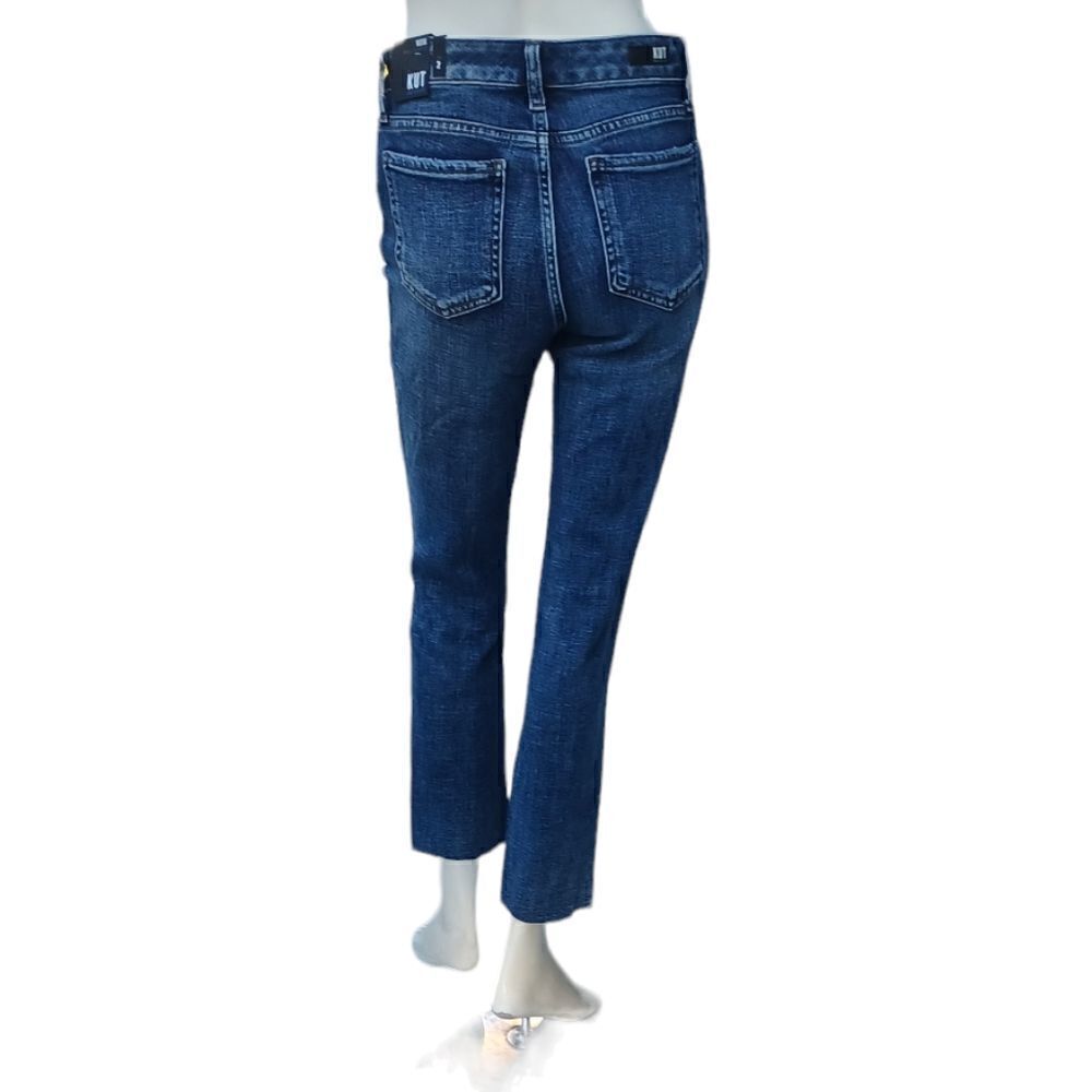 674221....Kut from the Kloth Straight leg Jeans Size 2, W26" 26Inseam  9"Rise