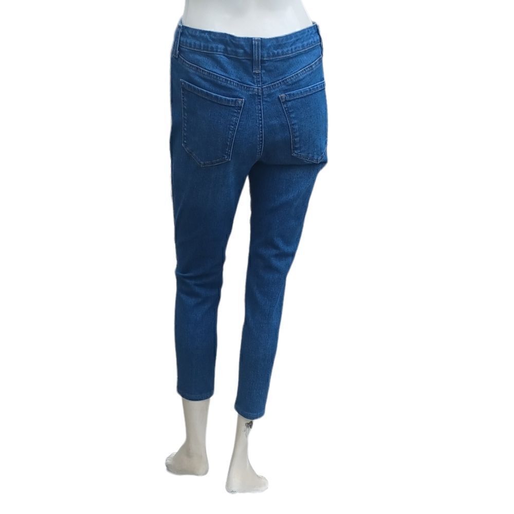 65224...Gloria Vanderbilt Skinny Ankle Crop Jeans Size 6, W28" 23"Inseam 9"Rise