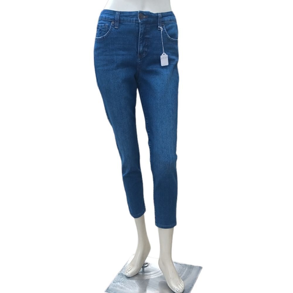 65224...Gloria Vanderbilt Skinny Ankle Crop Jeans Size 6, W28" 23"Inseam 9"Rise
